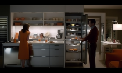 A photo of a neatly organized kitchen with different sized containers, baskets, and boxes to store and organize kitchen supplies and utensils. The image shows a clutter-free kitchen countertop with cooking appliances neatly arranged, while the pantry and cabinet shelves are also organized with labeled containers and baskets for easy access to food items. The image represents a budget-friendly way of organizing a kitchen without spending too much on expensive storage solutions.